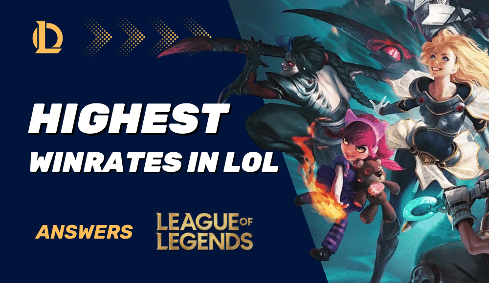 League of Legends.png'deki en yüksek winrates